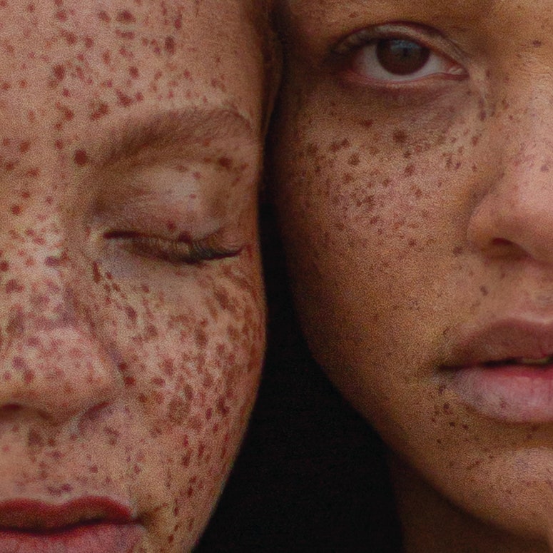 Image may contain: Face, Human, Person, and Freckle